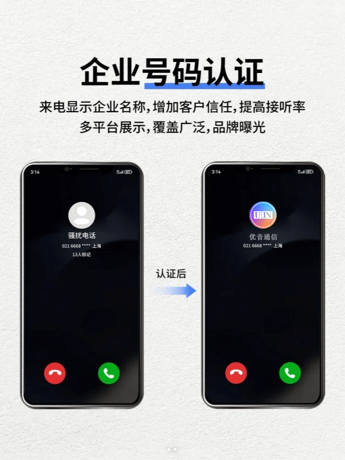 號碼認證:美團/京東都在用的來電顯示新玩法