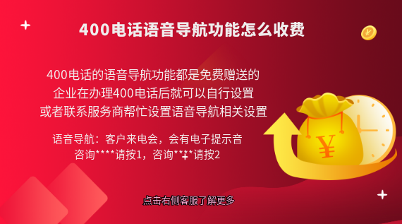 400電話語音導(dǎo)航辦理多少錢