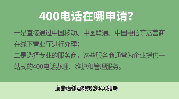 400電話在哪申請?
