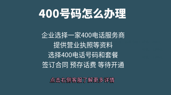400號碼怎么辦理，流程復雜嗎