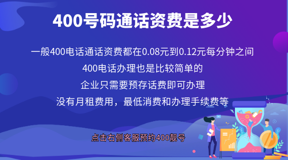 400號(hào)碼通話資費(fèi)是多少